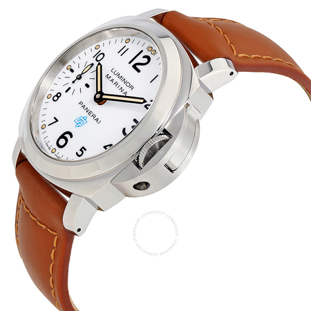 Panerai Luminor Marina White Dial Men's Hand Wound Watch PAM00660