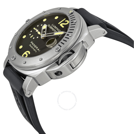 Panerai Luminor Submersible Black Dial Men's Watch PAM00024