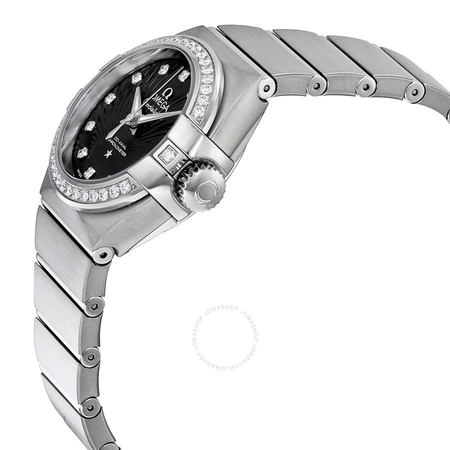 Omega Constellation Chronometer Automatic Diamond Ladies Watch 123.15.27.20.51.001