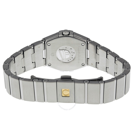 Omega Constellation Blue Mother of Pearl Dial Stainless Steel Ladies Watch 123.10.24.60.57.001