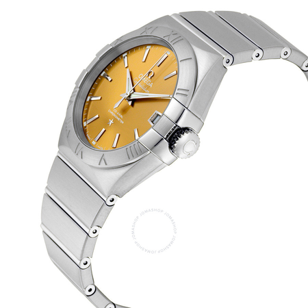Omega Constellation Co-Axial Bronze Dial Stainless Steel Men's Watch . 123.10.38.21.10.001