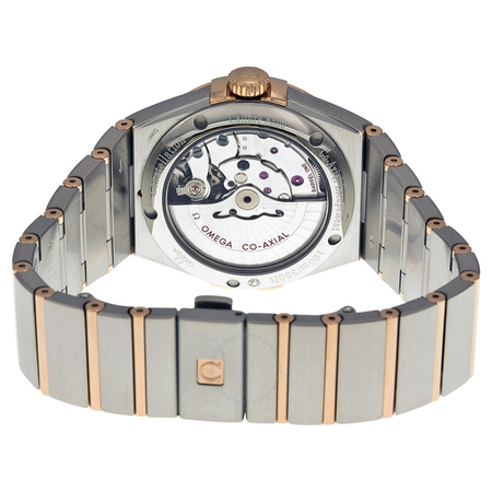 Omega Constellation Automatic Grey Dial Steel and 18kt Rose GoldMen's Watch 123.20.38.21.06.002