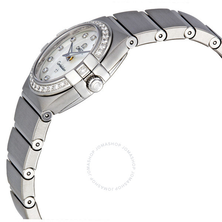 Omega Constellation Mother of Pearl Dial Steel Ladies Watch 123.15.24.60.55.001
