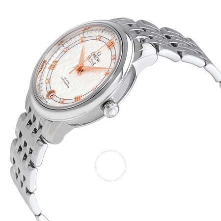Omega De Ville Prestige Automatic Silver Dial Ladies Watch 424.10.33.20.52.001