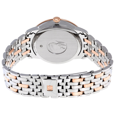 Omega De Ville Prestige Automatic Steel and 18kt Rose Gold Men's Watch 424.20.40.20.02.002