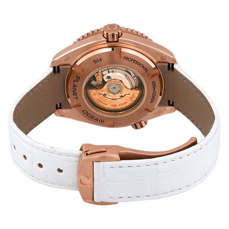 Omega Seamaster Planet Ocean 18kt Rose Gold Diamond Automatic Ladies Watch 23258382004001 232.58.38.20.04.001