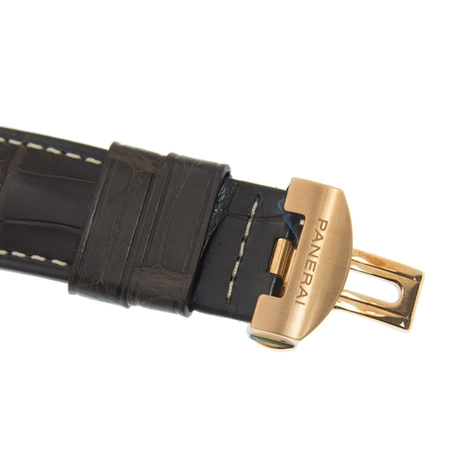 Panerai Luminor 1950 10 days Oro Rosa Kuwait City Boutique Automatic Brown Dial Men's Watch PAM00488