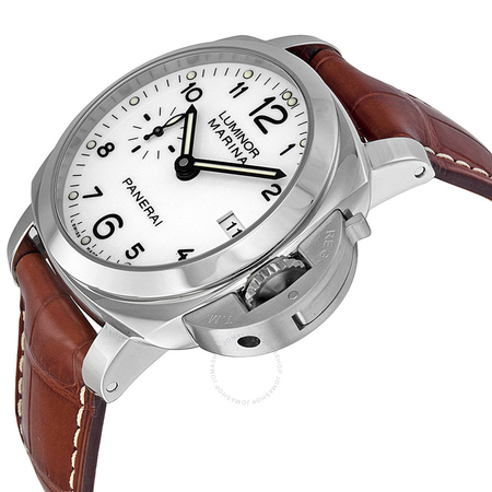 Panerai Luminor 1950 Automatic White Dial Men's Watch PAM00523 pam00523