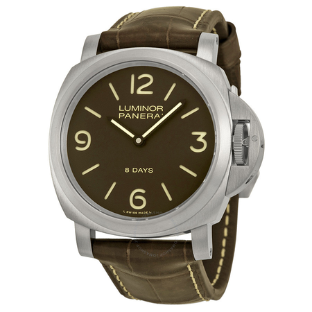 Panerai Luminor Base 8 Days Titanio Mechanical Men's Watch PAM00562