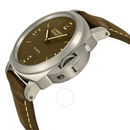 Panerai Luminor Base 8 Days Titanio Mechanical Men's Watch PAM00562