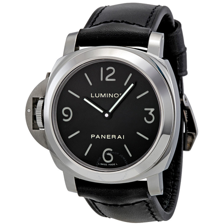 Panerai Luminor Base Black Dial Mechanical Men's Watch PAM00219