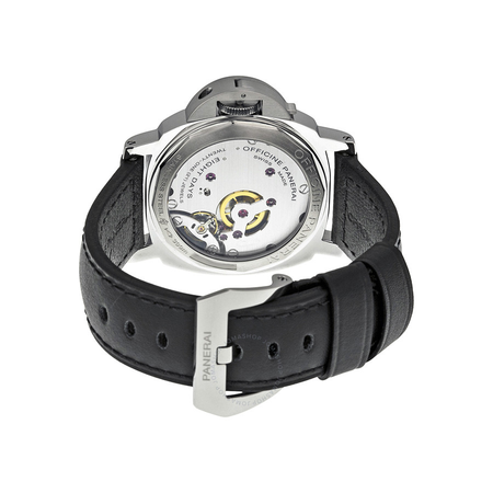 Panerai Luminor Marina 8 Days Acciaio Mechanical White Dial Men's Watch PAM00563
