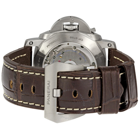 Panerai Luminor Dark Brown Dial Titanium Men's Watch 00351 PAM00351