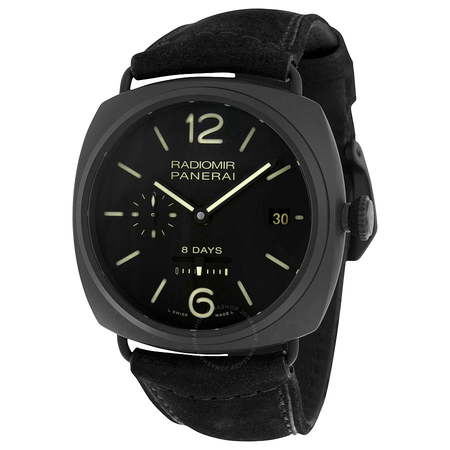 Panerai Radiomir 8 Days Black Ceramica Men's Watch PAM00384