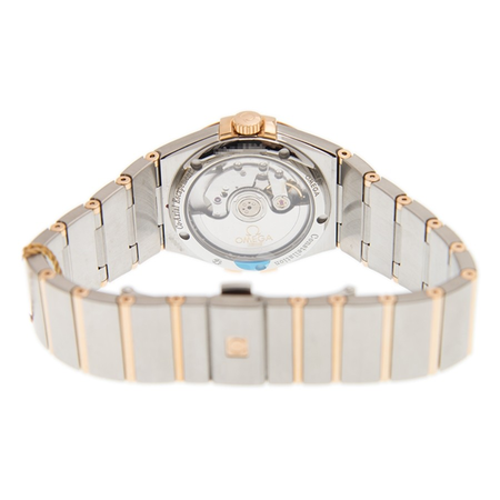 Omega Constellation Automatic Chronometer Diamond Silver Dial Ladies Watch 123.25.35.20.52.003