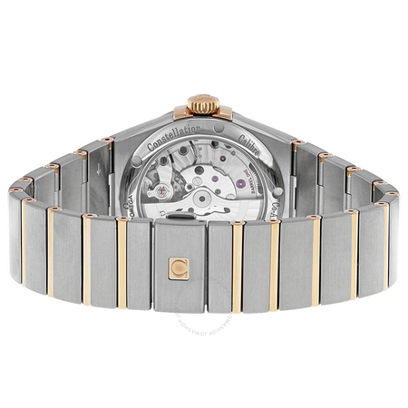 Omega Constellation Co-Axial Brown Diamond Dial Two Tone Unisex Watch 123.20.38.21.63.001