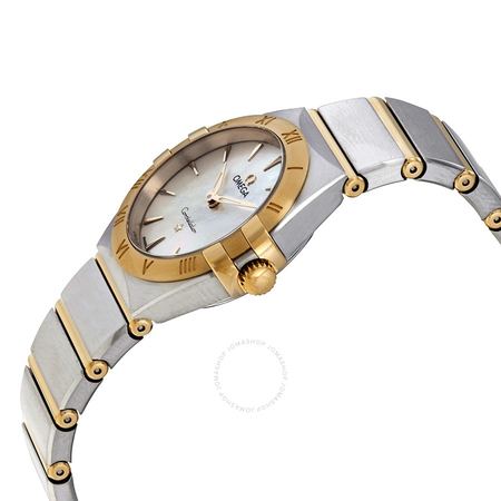 Omega Constellation Manhattan Ladies Steel and 18kt Yellow Gold Watch 131.20.28.60.05.002