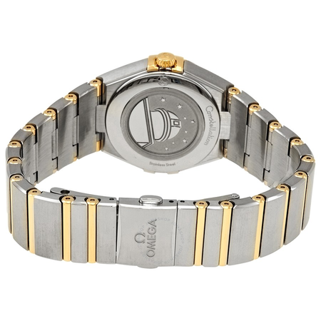 Omega Constellation Manhattan Quartz Champagne Dial Ladies Watch 131.20.28.60.08.001