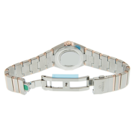 Omega Constellation Manhattan Quartz Diamond Brown Dial Ladies Watch 131.25.28.60.63.001