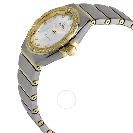 Omega Constellation Manhattan Quartz Diamond Ladies Watch 131.25.28.60.55.002