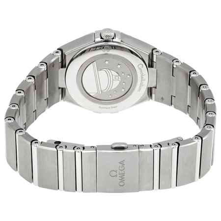 Omega Constellation Manhattan Quartz Diamond Silver Dial Ladies Watch 131.15.28.60.52.001
