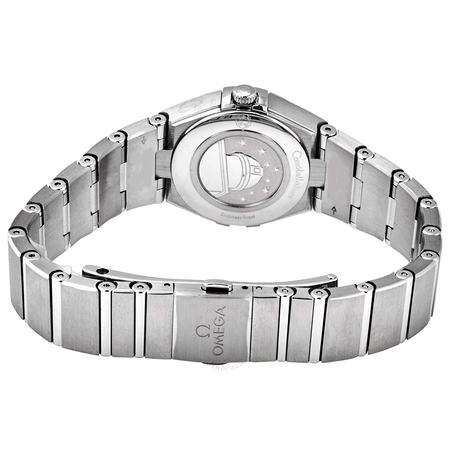 Omega Constellation Manhattan Quartz Diamond White Mother of Pearl Dial Ladies Watch 131.15.25.60.55.001