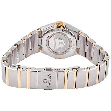 Omega Constellation Manhattan Quartz Diamond White Mother of Pearl Dial Ladies Watch 131.20.25.60.55.002