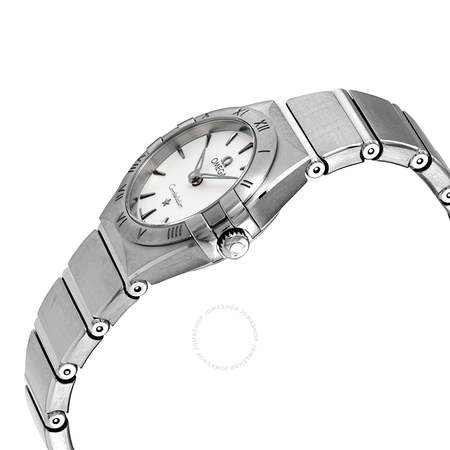 Omega Constellation Manhattan Quartz Silver Dial Ladies Watch 131.10.25.60.02.001