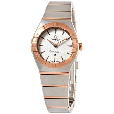 Omega Constellation Manhattan Quartz Silver Dial Ladies Watch 131.20.25.60.02.001