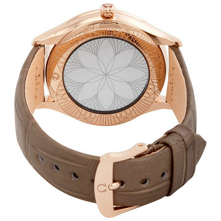 Omega De Ville Diamond Brown Dial Ladies Watch 428.58.36.60.13.001