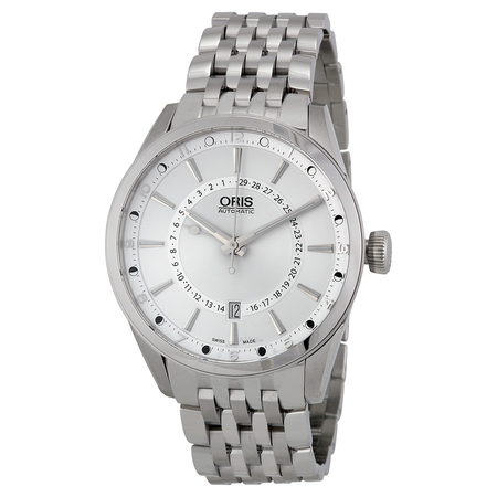 Oris Artix Pointer Moon Automatic Silver Dial Men's Watch 761-7691-4051MB 01 761 7691 4051-07 8 21 80