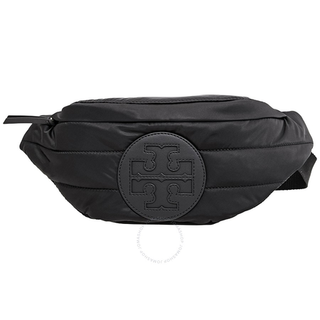 Tory Burch Tory Burch Black Ladies Ella Quilted Belt Bag 61060-001