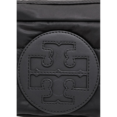 Tory Burch Tory Burch Black Ladies Ella Quilted Belt Bag 61060-001