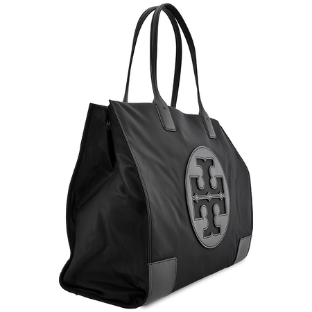 Tory Burch Ella Nylon Tote- Black 55228-001