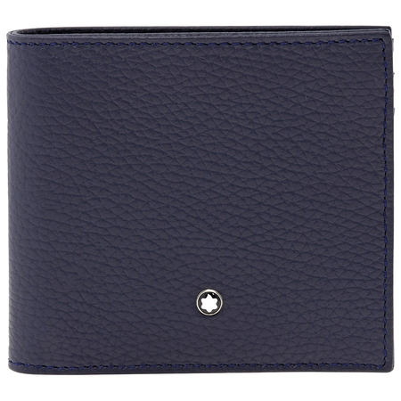 Montblanc Meisterstuck Soft Grain Blue Men's Wallet 116742