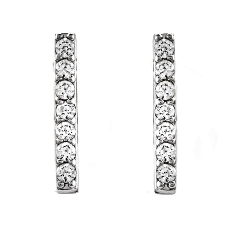 Swarovski Only Pierced Bar Earrings 5465786