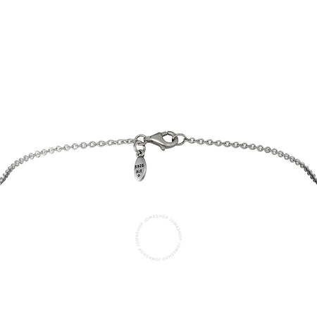 Pandora Pandora Ladies Sterling Silver Lockets Logo Necklace 590529-60