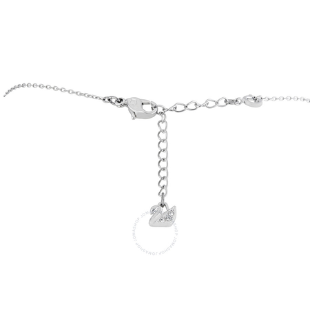 Swarovski Love Rhodium-Plated Heart Necklace 5365987