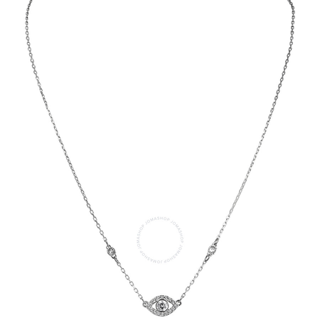 Swarovski Luckily Evil Eye Necklace in Rhodium Plating 5368240