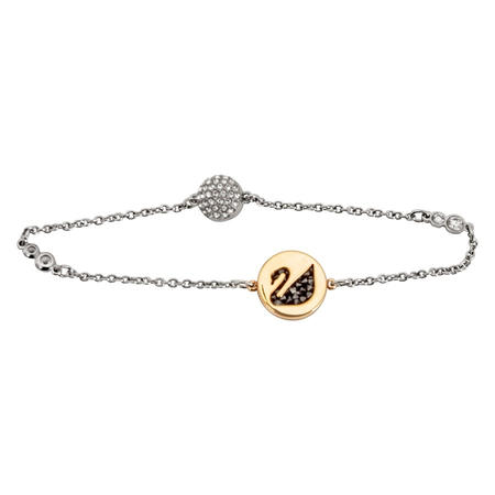 Swarovski Remix Collection Swan Strand, Black, Mixed Plating 5391836