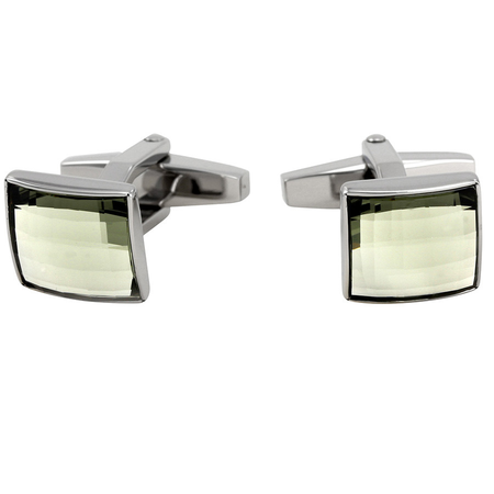 Swarovski Square Stainless Steel Cufflinks 5060553