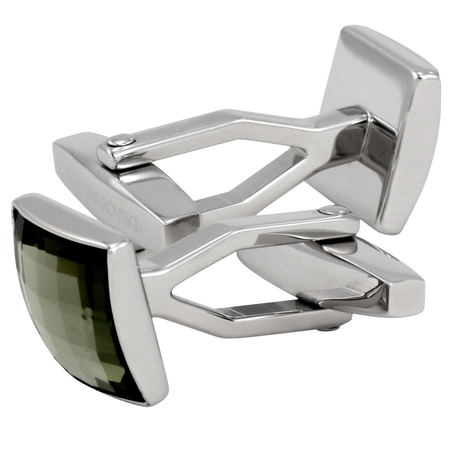 Swarovski Square Stainless Steel Cufflinks 5060553