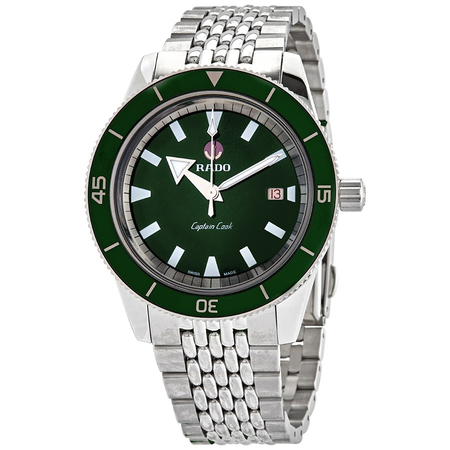 Rado Captain Cook Automatic Green Dial Men's Watch R32505313