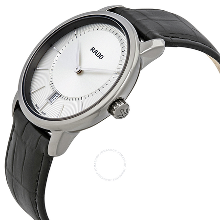 Rado DiaMaster Quartz Silver Dial Ceramic Men's Watch R14135106