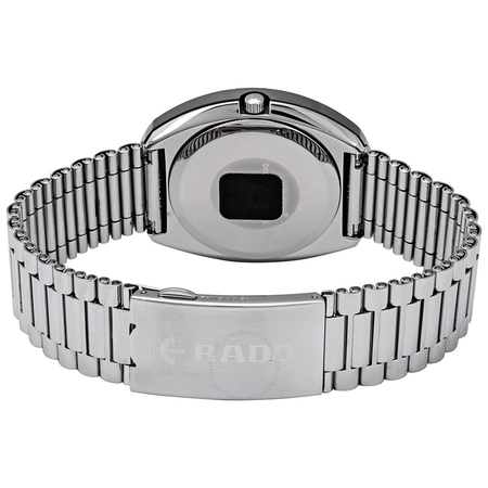 Rado Diastar Black Dial Polished Stainless Steel Men's Watch R12391153