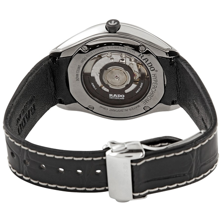 Rado HyperChrome XL Silver Dial Automatic Men's Leather Watch R32272105
