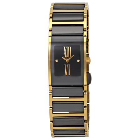 Rado Integral Jubilee Black Dial Ceramic Ladies Watch R20789762