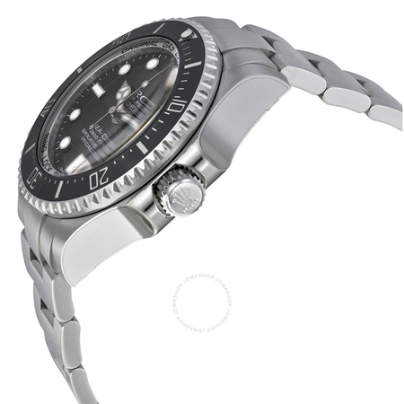 Rolex Deepsea Black Dial Stainless Steel Oyster Bracelet Automatic Men's Watch BKSO 116660