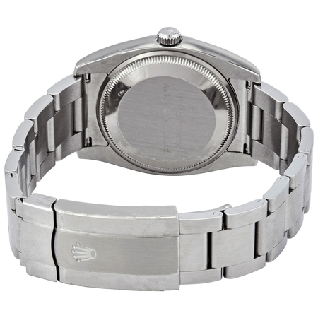Rolex Oyster Perpetual 34 Grey Dial Stainless Steel Bracelet Automatic Men's Watch 114200GYRO
