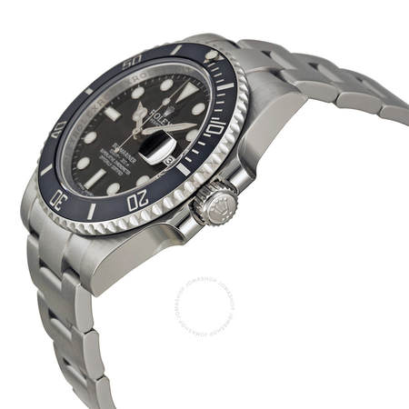 Rolex Oyster Perpetual Submariner Black Dial Black Cerachrom Bezel Steel Men's Watch 116610LN